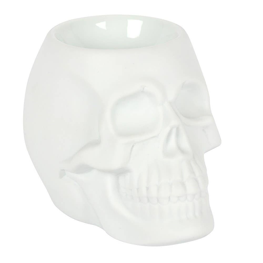 Skull Wax Warmer - White
