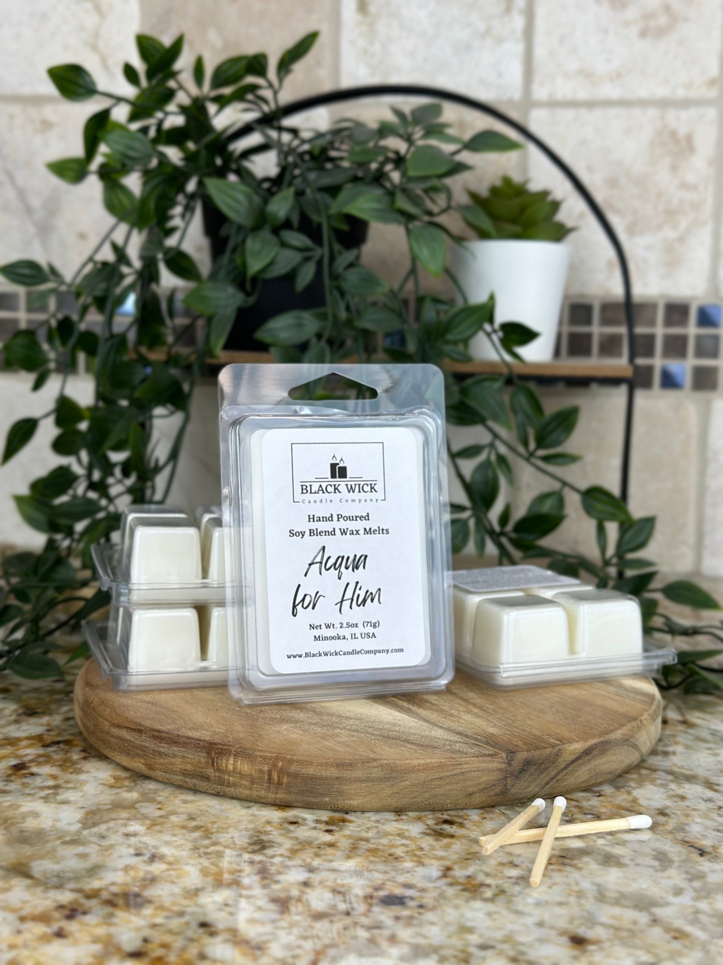 Acqua For Him | 2.5oz Wax Melt Clamshell