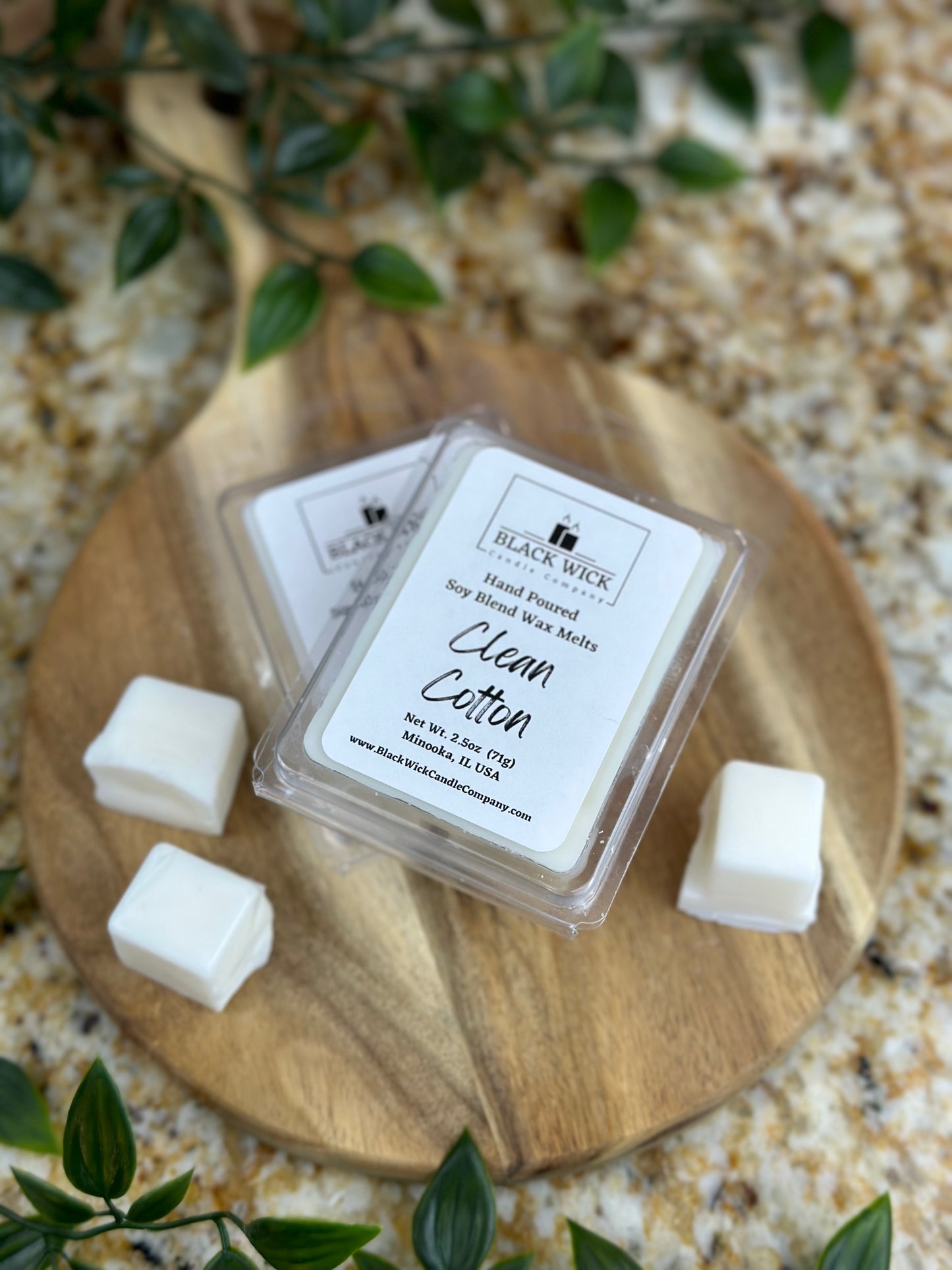Clean Cotton | 2.5oz Wax Melt Clamshell