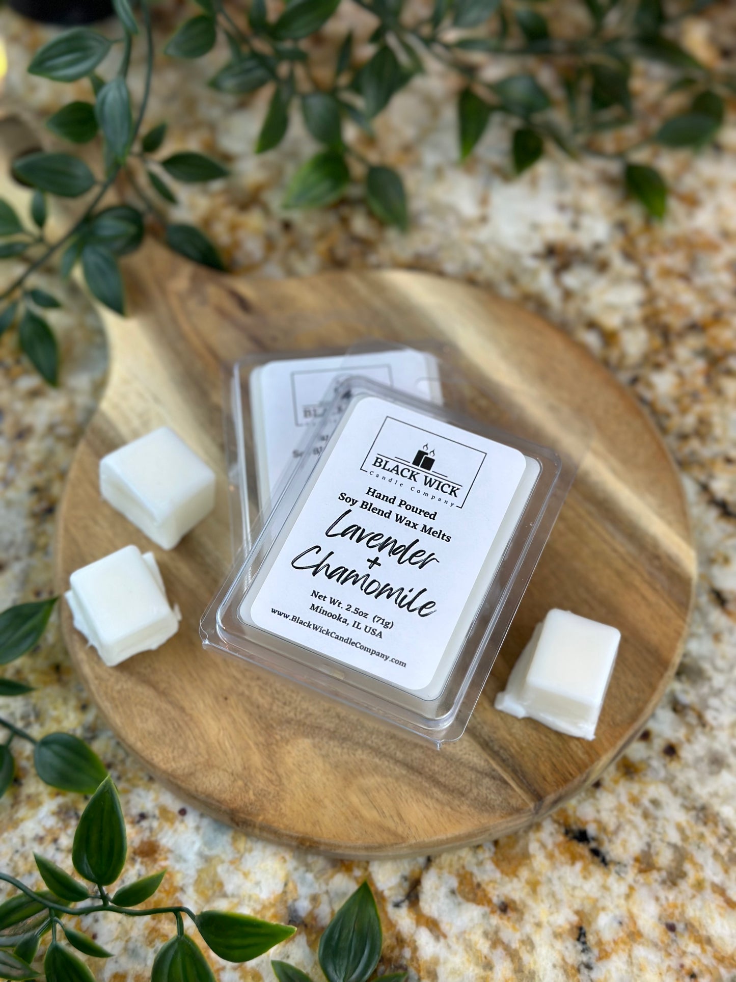 Lavanda + Manzanilla | Concha de Cera Derretida de 2.5 oz