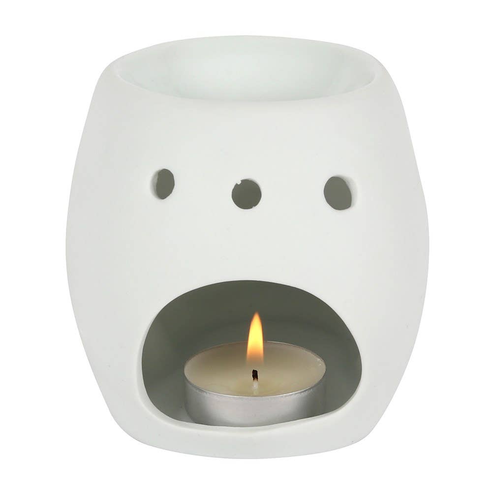 Skull Wax Warmer - White