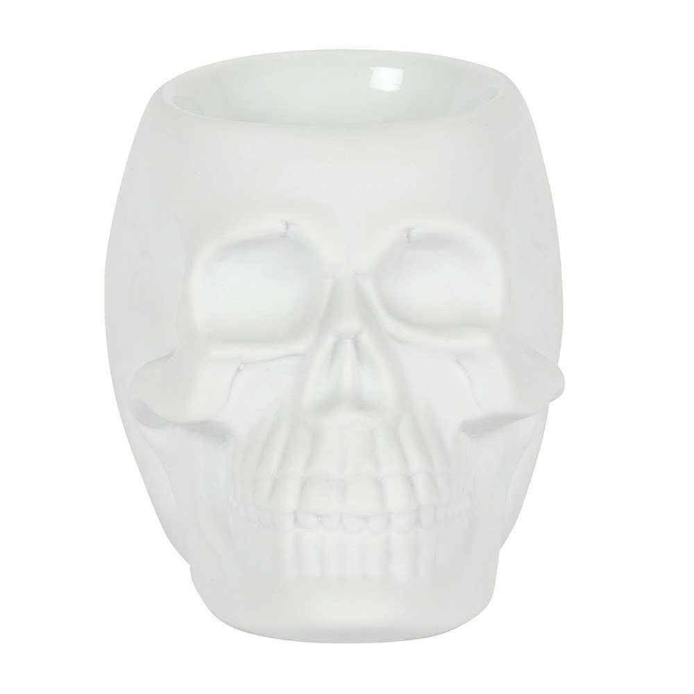 Skull Wax Warmer - White