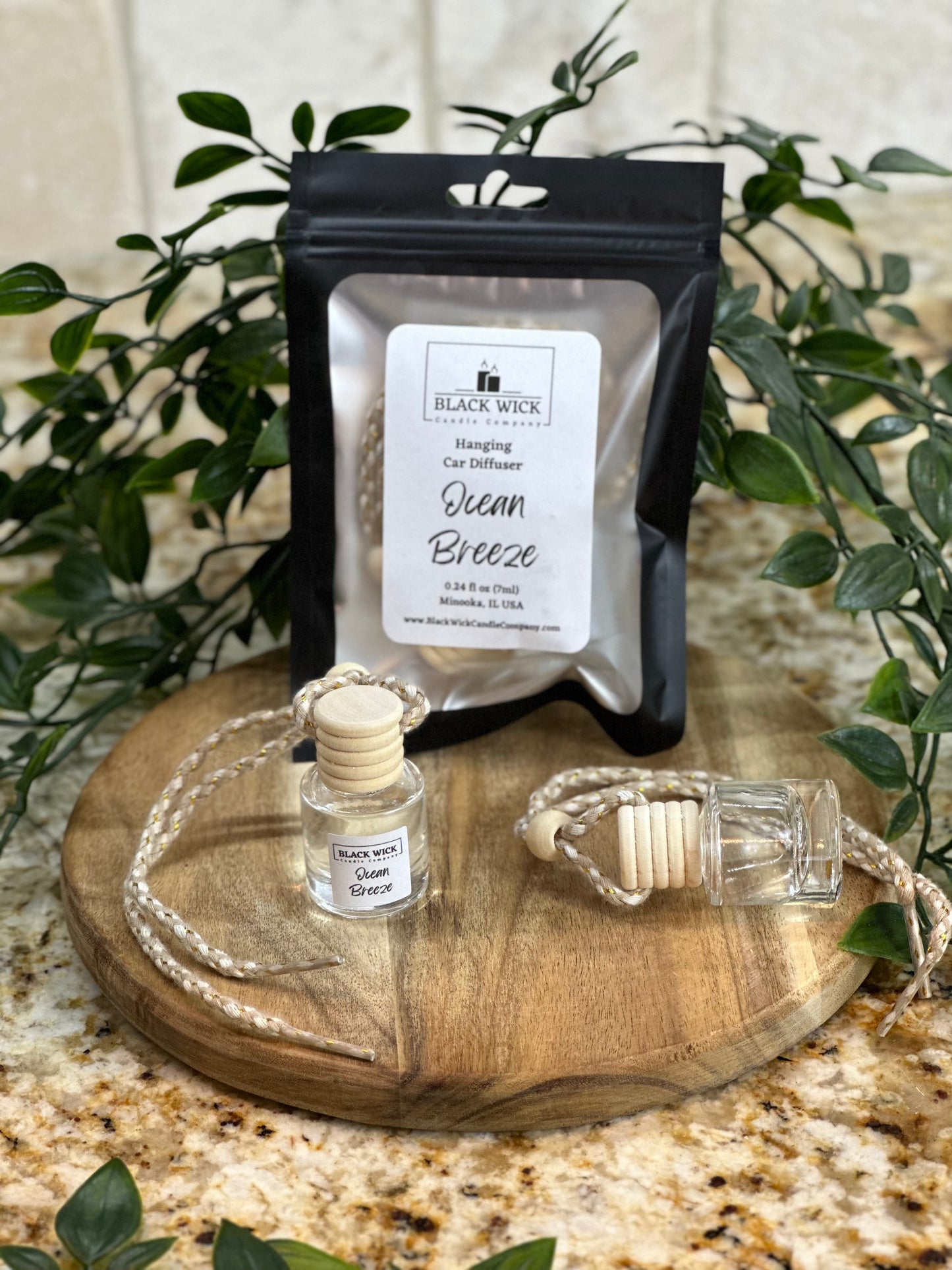 Ocean Breeze | 0.24oz Car Diffuser