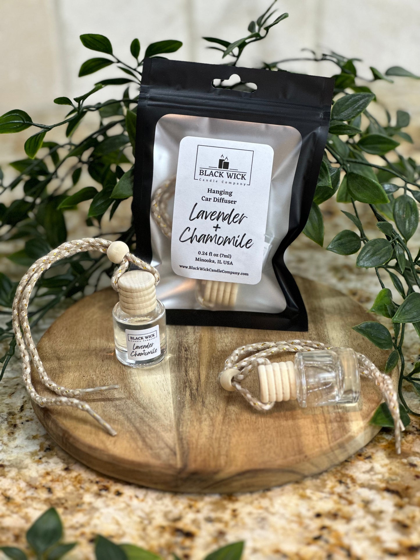 Lavender & Chamomile | 0.24oz Car Diffuser